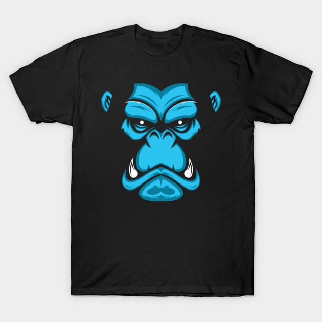 Blue ape T-Shirt by Rakos_merch